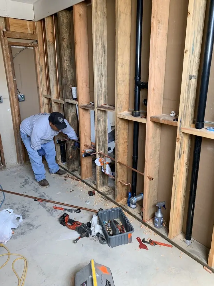 Commercial rough-in plumbing for Gas Line Repair in Martins Cove Farm